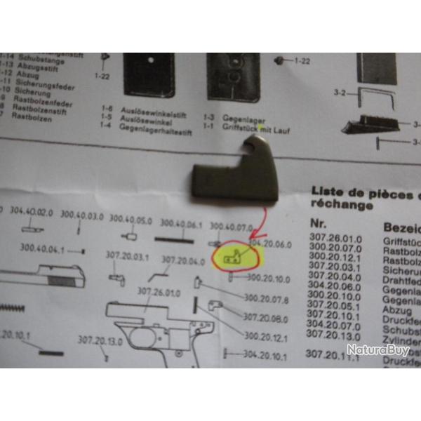 VENDU PAR CUIREASSIER11 N � 2 PIECE  DE    PISTOLET ALARME  TYPE SM / GECO