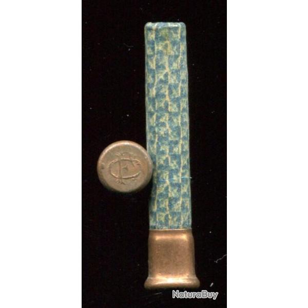 6 mm Flobert - Cartoucherie Fran�aise - double charge - carton chin� bleu-blanc