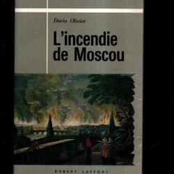 l'incendie de moscou ce jour l&agrave; 15 septembre 1812 de daria olivier et 3 figurines cavaliers russes