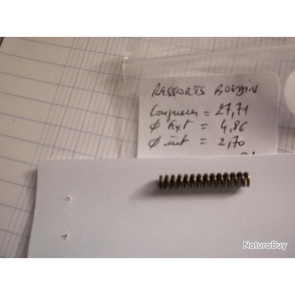 VENDU PAR CUIRASSIER11 N� 1  RESSORT BOUDIN  POUR  FUSILS  OU CARABINES ET  DIVERSES ARMES