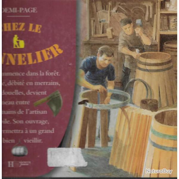 chez le tonnelier dessins +  les vieux mtiers le tonnelier