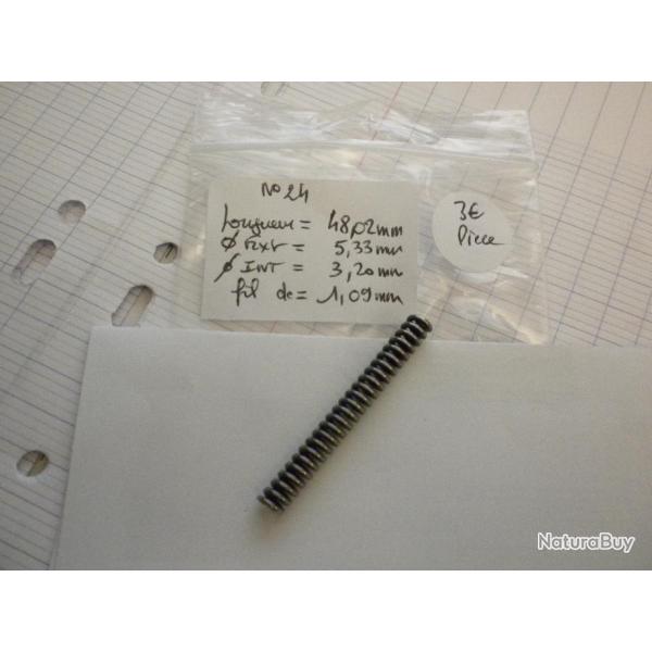 VENDU PAR CUIRASSIER11 N 24 RESSORT BOUDIN D'ARMURERIE POUR ARMES DIVERSES FUSILS ET CARABINES