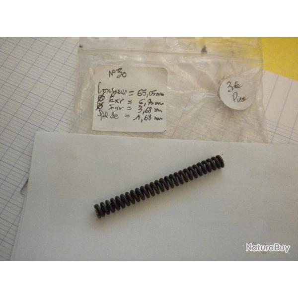 VENDU PAR CUIRASSIER11 N 30 RESSORT BOUDIN D'ARMURERIE POUR ARMES DIVERSES FUSILS ET CARABINES