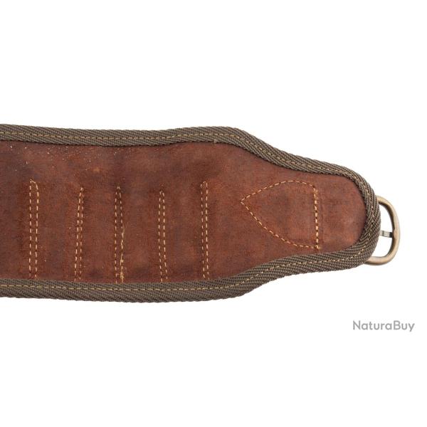 ( Cartouchi�res croupon cir� marron � tubes - Country Sellerie)Cartouchi�res croupon cir� marron � t