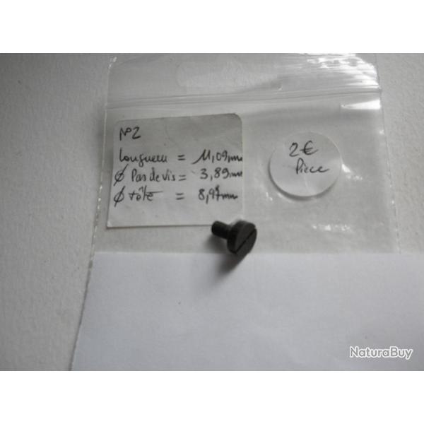 VENDU PAR CUIRASSIER11 N� 2 VIS D'ARMURERIE NEUVE