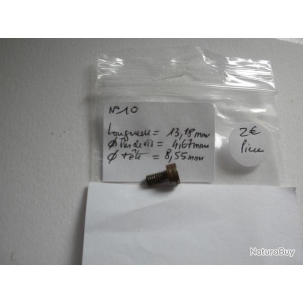 VENDU PAR CUIRASSIER11 N� 10 VIS D'ARMURERIE NEUVE