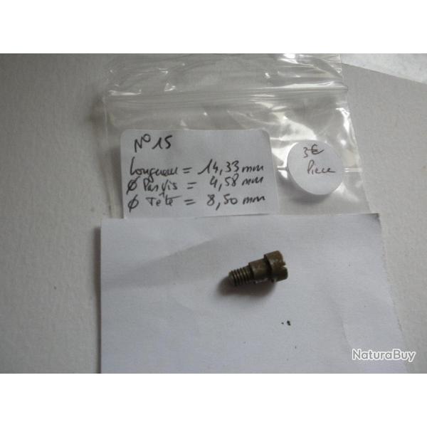 VENDU PAR CUIRASSIER11 N� 15 VIS D'ARMURERIE NEUVE