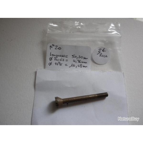 VENDU PAR CUIRASSIER11 N� 20 VIS  D'ARMURERIE  POUR FUSILS  OU CARABINES ET  DIVERSES ARMES