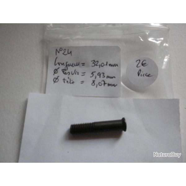 VENDU PAR CUIRASSIER11 N� 24 VIS  D'ARMURERIE  POUR FUSILS  OU CARABINES ET  DIVERSES ARMES