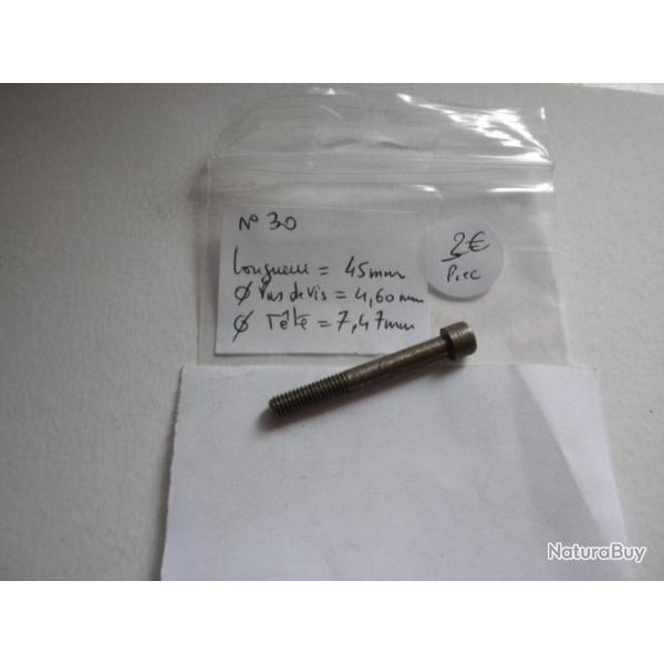 VENDU PAR CUIRASSIER11 N� 30 VIS  D'ARMURERIE  POUR FUSILS  OU CARABINES ET  DIVERSES ARMES