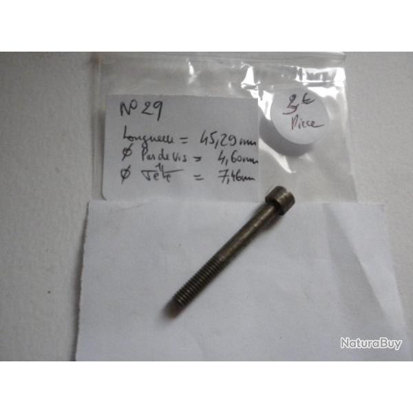 VENDU PAR CUIRASSIER11 N� 29 VIS  D'ARMURERIE  POUR FUSILS  OU CARABINES ET  DIVERSES ARMES