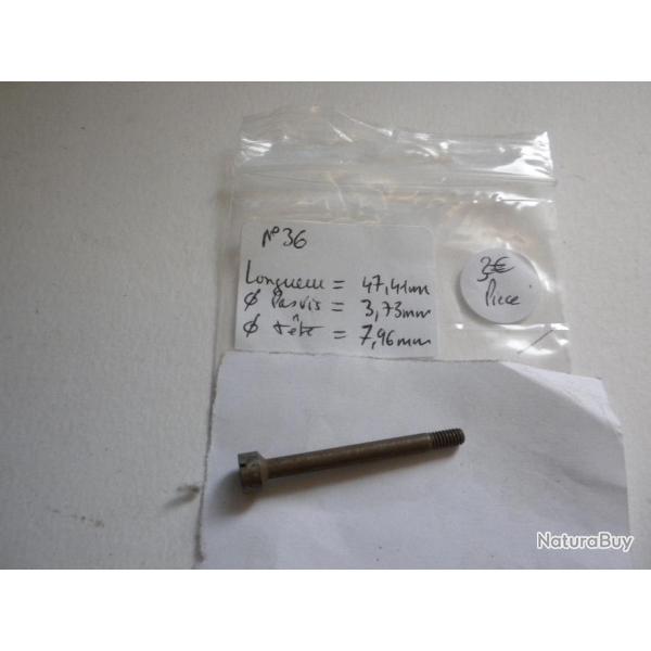 VENDU PAR CUIRASSIER11 N� 36 VIS NEUVE D'ARMURERIE POUR DIVERSES ARMES