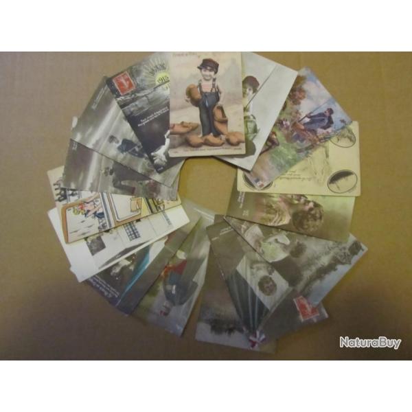 CARTES POSTALES GUERRE 14-18 LOT COMPLET N�2