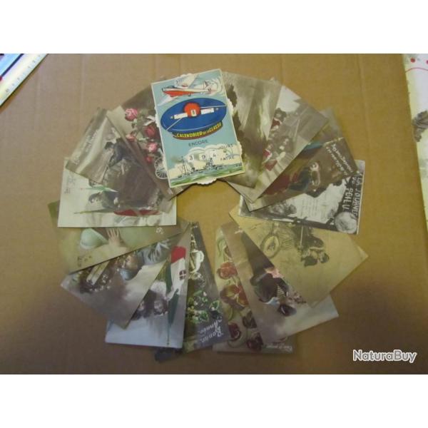 CARTES POSTALES GUERRE 14-18 LOT COMPLET N�6