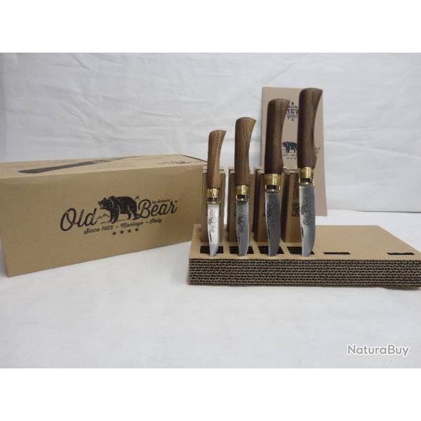 N3041B- COUTEAU  ARTISANAL OLD BEAR TAILLE M  - NEUF PROMO!!!!