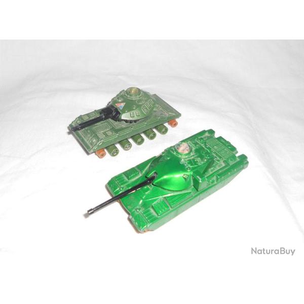 Lot de 2 chars Matchbox