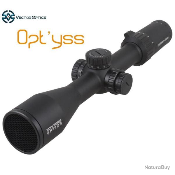 Vector optics taurus 5-30x56 FFP reticule lumineux premier plan mrad