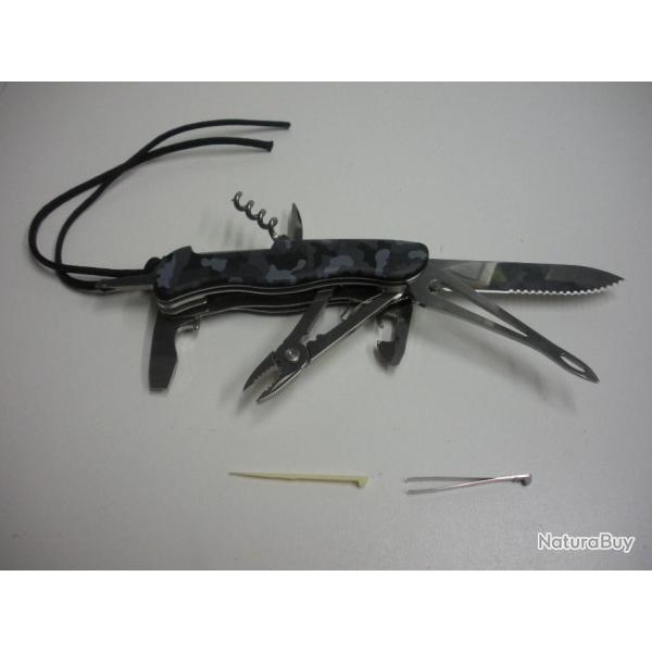 COUTEAU VICTORINOX SKIPPER CAMOUFLE NAVY