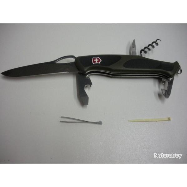 3940- COUTEAU VICTORINOX RANGERGRIP 61 ROUGE - NEUF!!!