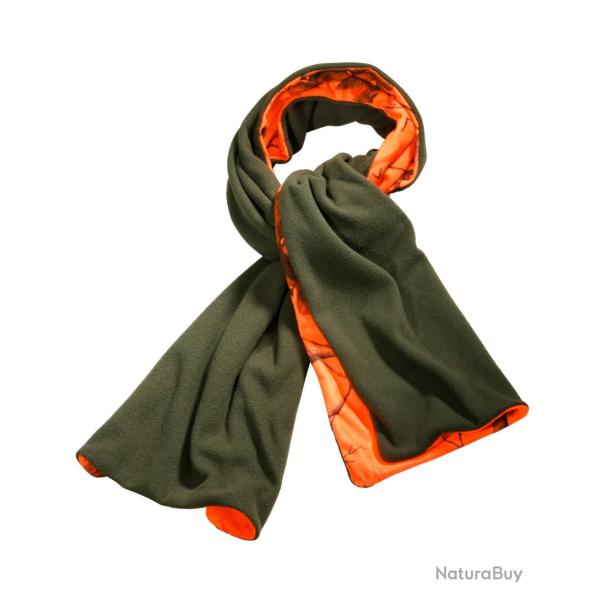 Echarpe fluo/camo polaire (Couleur: Vert/Camo Orange)