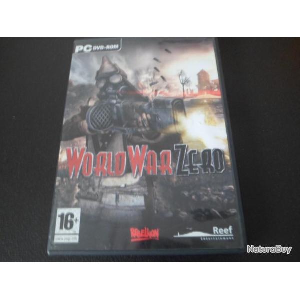 Jeu PC collector World War Zero
