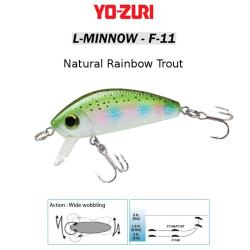 L-MINNOW F-11 YO-ZURI Natural Rainbow Trout 66 mm / 7 g