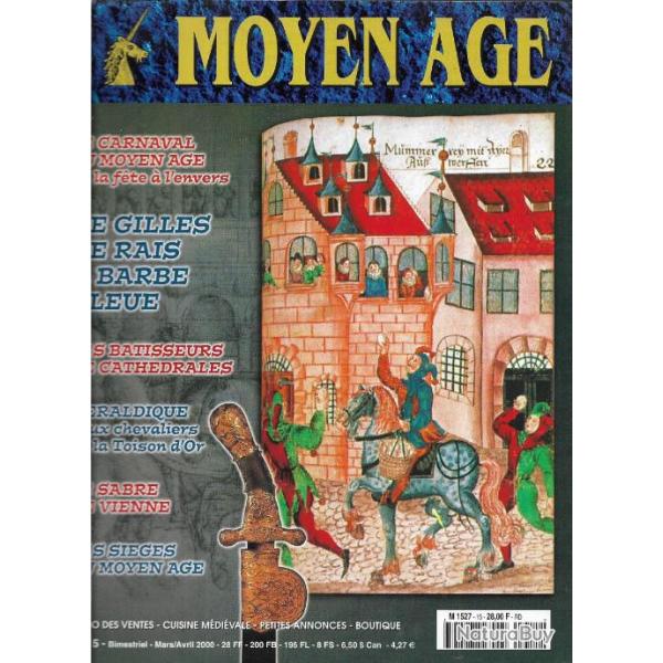 Revue heimdal , moyen-age n�15 ,h�raldique , cuisine m�di�vale , botanique , numismatique