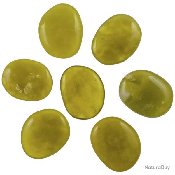 Galet plat serpentine du Canada - A l'unit 21  30 grammes