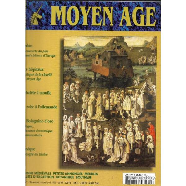 Revue heimdal , moyen-age n�9 ,h�raldique , cuisine m�di�vale , botanique , numismatique