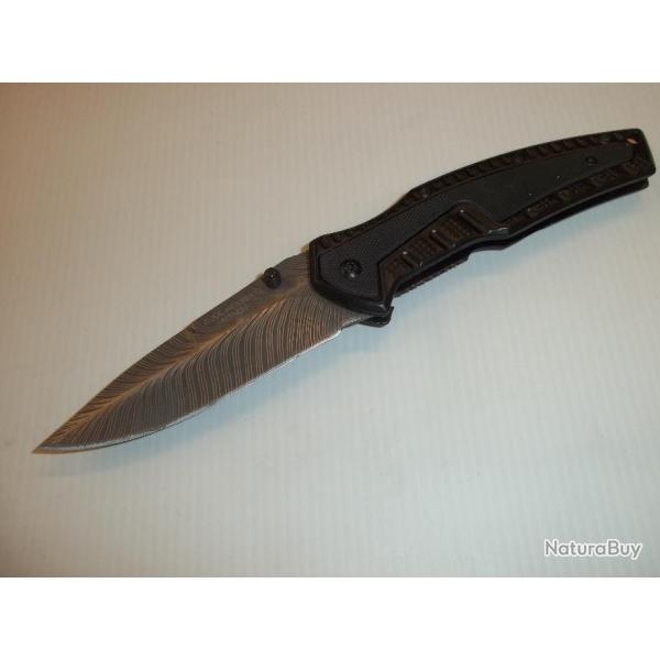 COUTEAU FERMANT DECOR PLUME MARQUE HERBERTZ