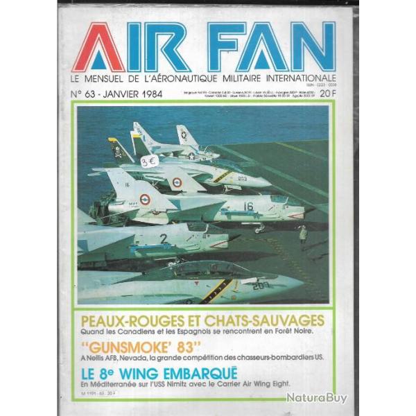 air fan 63. mensuel de l'a�ronautique militaire internationale, uss nimitz, canadiens et espagnols