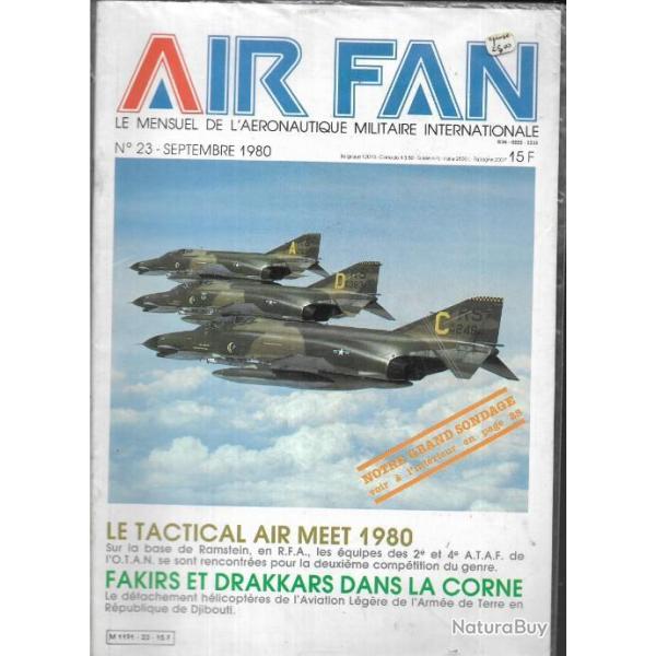 air fan n�23. a�ronautique militaire internationale, alat � djibouti, ramstein otan , �puis�
