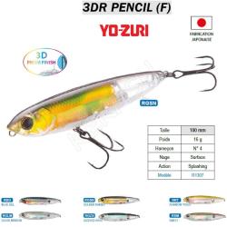 LEURRE 3DR PENCIL (F) YO-ZURI Golden Shiner