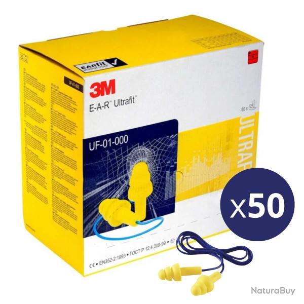3M EAR Ultrafit - Bote de 50 paires
