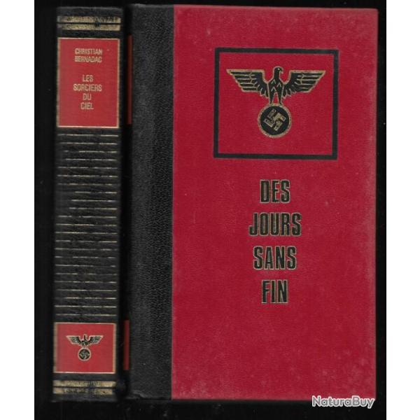 christian bernadac 2 livres d�portation ,  des jours sans fin , les sorciers du ciel , heinkel