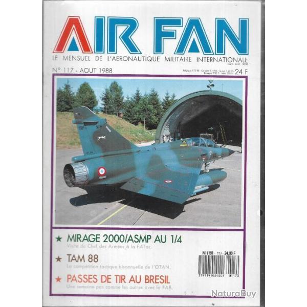 air fan 117 . revue de l'aviation , otan, aviation br�sil, mirage 2000