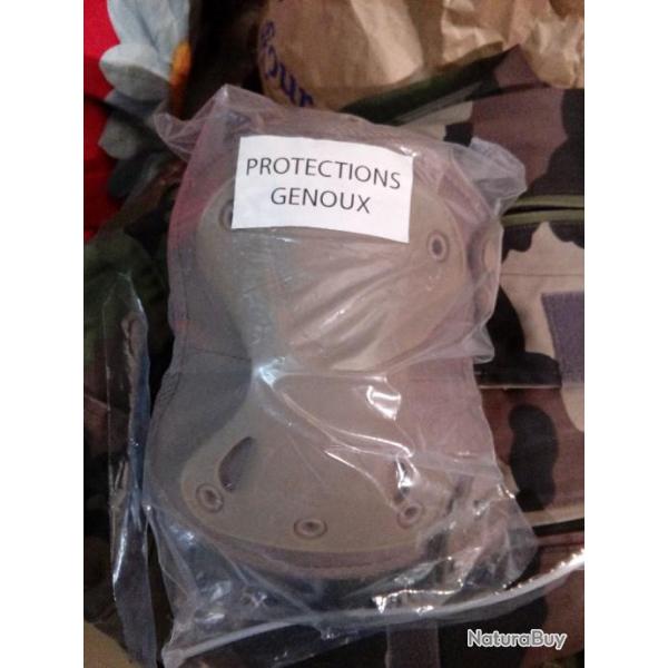 lot hatch: genouillieres + coudieres de marque HATCH xtach (top confort) coudieres + genouillieres