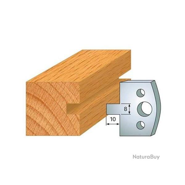 Jeu de 2 fers profil�s acier Ht.40 mm N�094 Leman