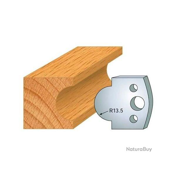 Jeu de 2 fers profil�s acier Ht.40 mm N�118 Leman