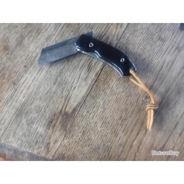 Couteau de poche fait mains