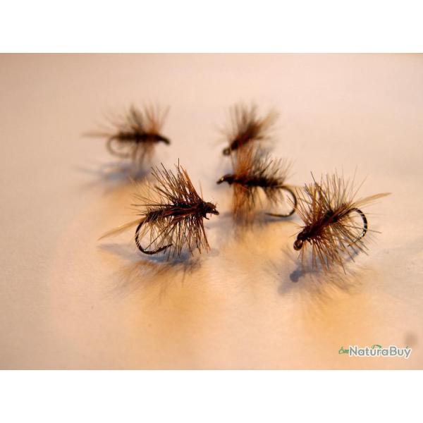 lot 5 palmers tricolores - mouches s�ches