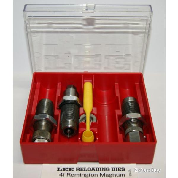 JEU D'OUTILS LEE  CAL 41 REMINGTON MAGNUM
