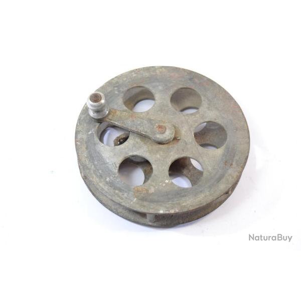 Ancien moulinet bobine de mtre ruban, idal bricolage telephone telegraphiste militaire cerf volant