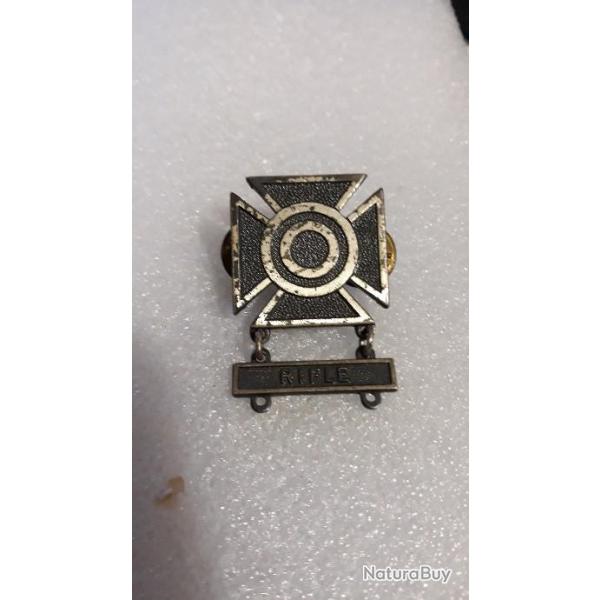 Brevet de tir arm�e us SHARPSHOOTER+ SP�CIALIT� RIFLE  ORIGINAL
