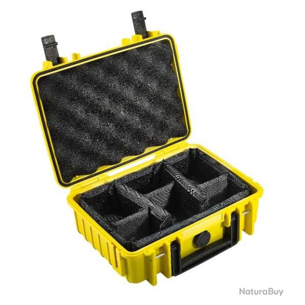 B&W international valise Type 1000 Jaune Int�rieur RPD
