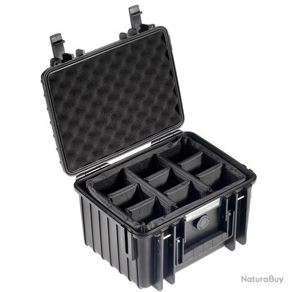 B&W international valise Type 2000 Noire Int�rieur RPD