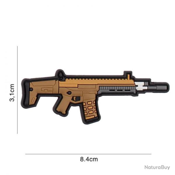Patch 3D PVC Scar-L D�sert