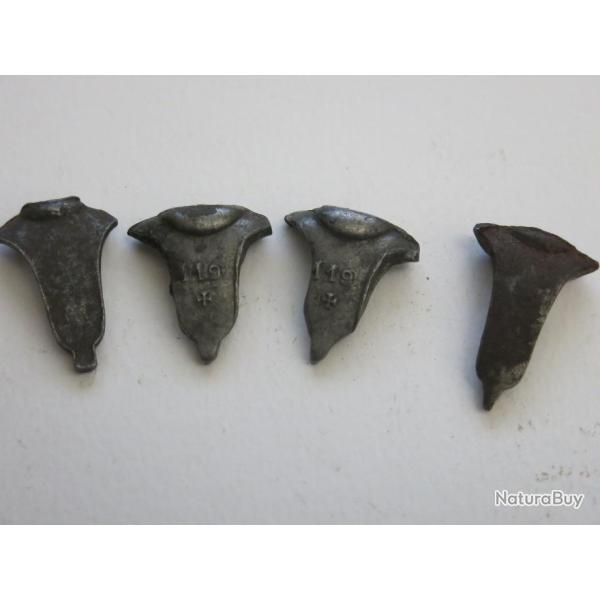 VENDU PAR CUIRASSIER11 CAPUCHE DE DEVANT LONGUESSE DE FUSIL BRUT A AJUSTER  TROIS MODELES DIFFERENTS