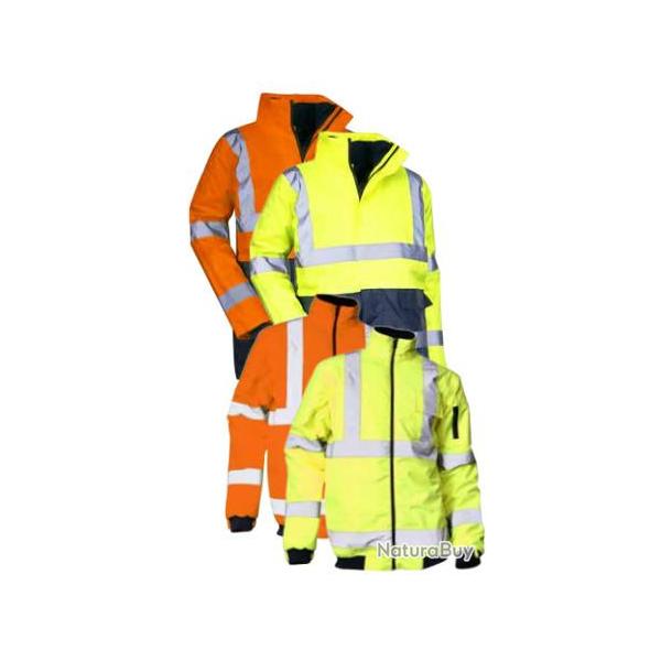 Parka 4 en 1 LMA PREVENTION Orange 7 / 3XL