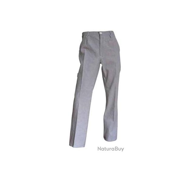 Pantalon de cuisinier LMA MORTEAU Gris 60